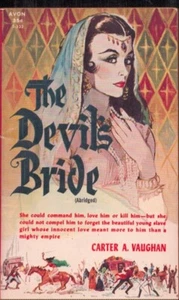 The Devils Bride by Carter A. Vaughan 1st thus, 1958 Avon T-333 Very Good - Bild 1 von 1