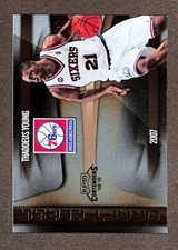 2009-10 Playoff Contenders Draft Class Gold #13 Thaddeus Young /100