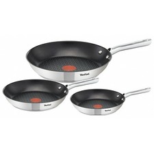 TEFAL DUETTO 3TLG PFANNENSET 20cm 24cm  28cm THERMOSPOT ALLHERD INDUKTION A704S3