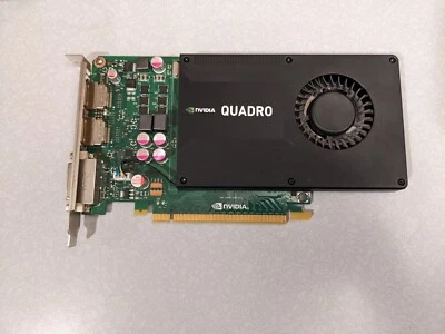 Nvidia Quadro K2000 2GB GDDR5 PCI-E DVI Dual DP Video Card HP P/N 700103-001 - Image 1 of 3