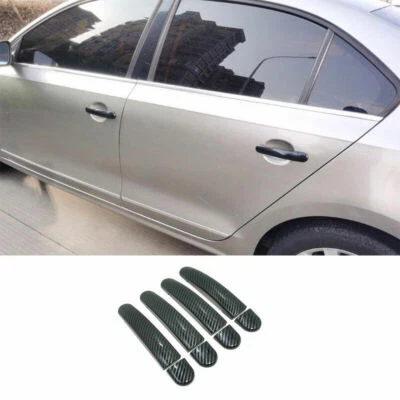 For Volkswagen Jetta 2012-2018ABS Carbon Fiber Car Door Handles Cover Trim Decor - Изображение 1 из 4