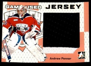 2006-07 ITG Heroes and Prospects Gold #GUJ57 Andrew Penner Jersey */10 (r101637)