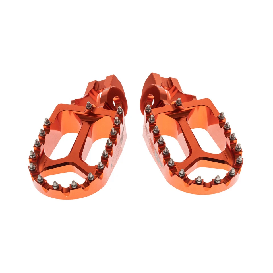 SMX Orange Alloy Forged Footpegs for KTM 85 SX 2016-2017 - Image 1 of 1