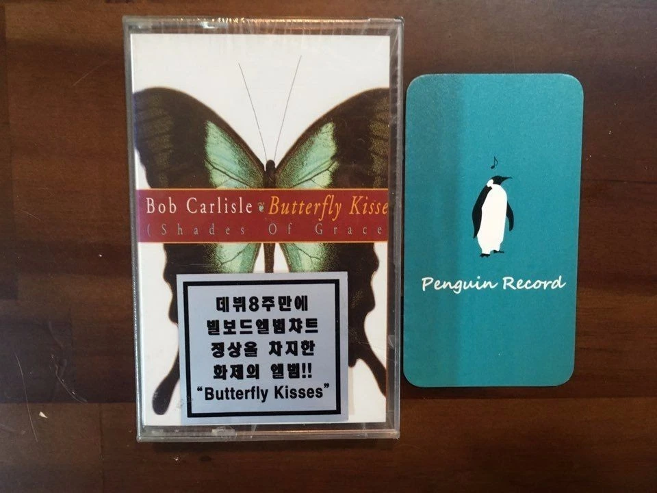 Bob Carlisle - Butterfly Kisses CASSETTE TAPE KOREA EDITION SEALED - Image 1 of 4