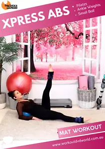ANKLE WEIGHT XPRESS ABS WORKOUT DVD - PILATES MAT WORKOUT WITH ANKLE WEIGHTS - Picture 1 of 1