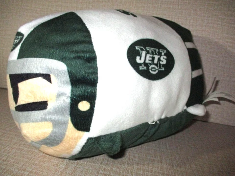 New York Jets Plush 9" Football Player NYJ Small Stuffed Animal Football Plush Cover