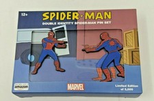 Marvel The Spider-Man Double Identity Enamel 2 Pin Set | LE of 5000 | New