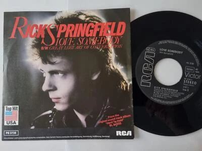 7" Single Rick Springfield - Love somebody Vinyl Germany - Image 1 of 4