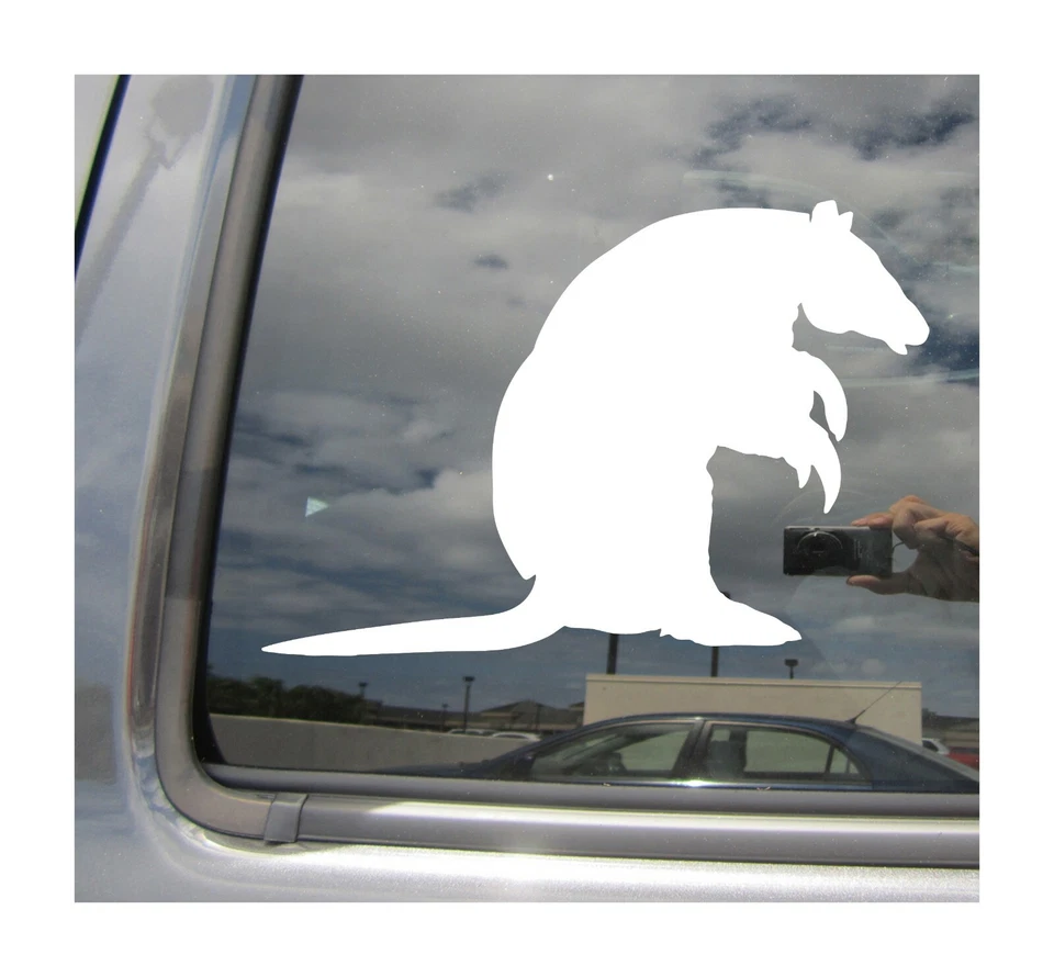 Calcomanía adhesiva de vinilo para parachoques ventana coche Armadillo Armor Lizard Americas 01298 Foto 1 de 1