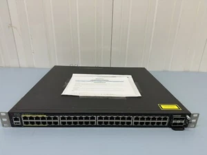 Brocade ICX7450-48P-STK-E 48Port Gigabit PoE+ Switch & 4X10Gb SFP+ 2 x 40Gb - Bild 1 von 8