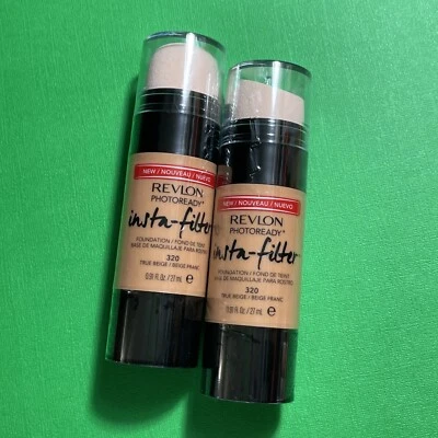 2x Revlon PhotoReady Insta-Filter Foundation #320 True Beige - Image 1 of 4