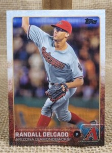 2015 Topps Update Series Randall Delgado Baseball Card US43 Diamondbacks A3