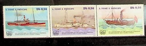 St. THOMAS & PRINZ ISL. SC 752 NH STREIFEN VON 1984 - SCHIFFE - Bild 1 von 1