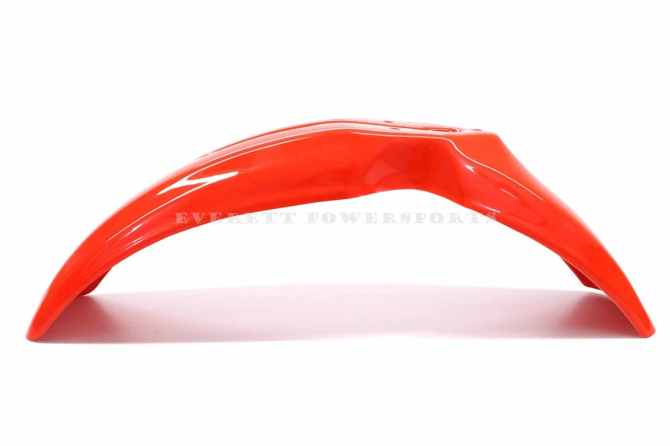 Nuevo guardabarros delantero 85-00 Honda XR80 R XR100 R flash rojo plástico guardabarros #H31 Foto 1 de 4