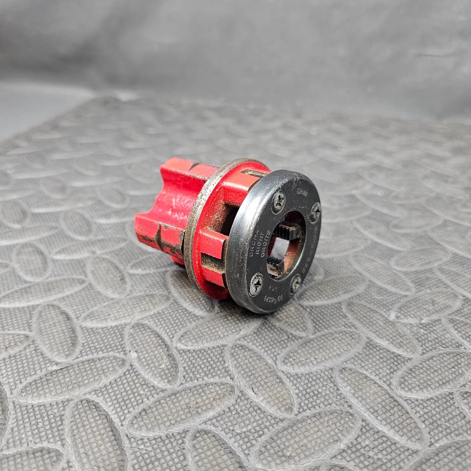 Super Ego BSPT 1/2" Die Head Right For Pipe Threader Stamped Manual Threading - Image 1 of 4