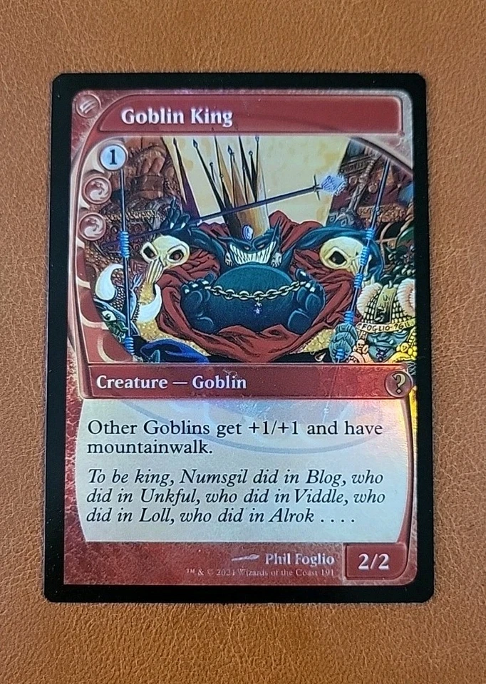 NM FOIL Goblin King #191 Future Sight Mystery Booster 2 - Image 1 of 1