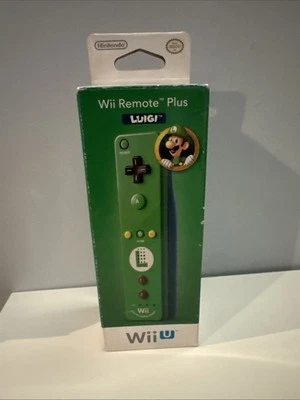 Luigi Nintendo Wii U Remote Motion Plus Controller  ~ Brand New Factory Sealed - Image 1 of 4