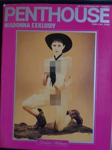 MADONNA PENTHOUSE GERMAN MAGAZINE 1987 Mega Rare - Picture 1 of 1