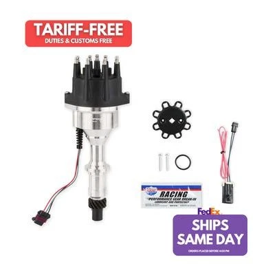 Distribuidor de terminales estilo macho pulido Holley HLY565-314 se adapta a Pontiac V8  Foto 1 de 4