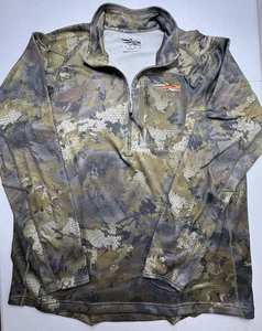 Sitka Core Midweight Zip-t Men’s 2XL Gore Optifade Subalpine Polygiene Hunting - Picture 1 of 11