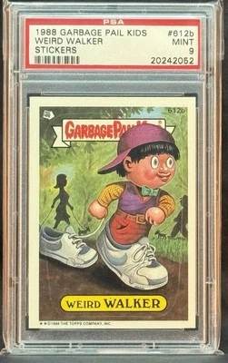 1988 GARBAGE PAIL KIDS SERIES 15 #612A SHOE LACEY PSA 10 GEM MINT - Image 1 of 2