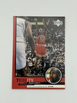 1998-99 Upper Deck Tribute to Michael Jordan - Michael Jordan #30 Bulls HOF - Image 1 of 3