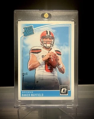 Panini Donruss Optic Baker Mayfield 2018 clasificación novato #153 (RC) Cleveland Browns Foto 1 de 2
