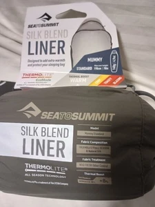 Sea to Summit Silk Blend Liner- Mummy Standard - Picture 1 of 2