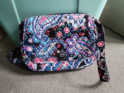 Vera Bradley Flower Print Turnlock Crossbody Purse, Multi Color - Image 1 of 4