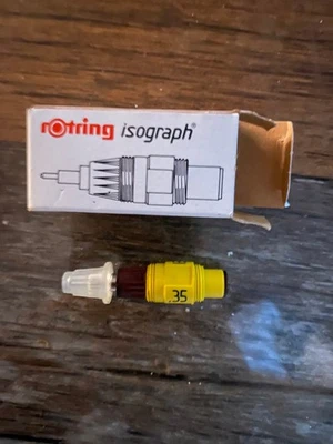 Rotring Isograph Zeichenkegel 0,35 mm Artikelnummer 751035, NEU - Bild 1 von 3
