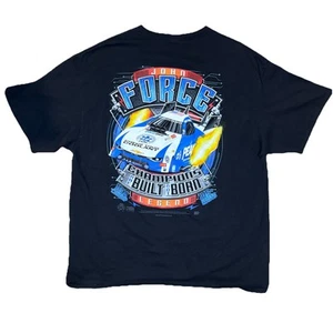 Signed 16x Champion John Force NHRA Peak Funny Car Drag Racing Shirt 2XL - Picture 1 of 4