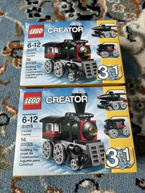 LEGO Creator 31015 Emerald Express &ndash; RETIRED&ndash; 2 Identical Sets &ndash; Factory Sealed!