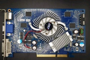 PNY GeForce 7300GT DDR2 512MB AGP Retro Graphics Card Win XP Gaming - Picture 1 of 6