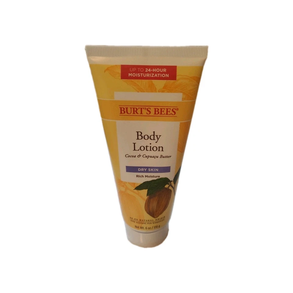 Loción corporal hidratante rica en Burt's Bees, manteca de cacao y cupuacu, 6 oz Foto 1 de 1