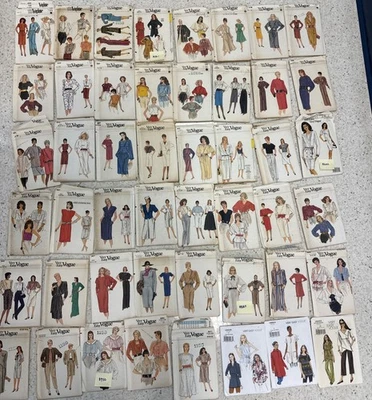 Very Easy Vogue Sewing Patterns Uncut 8000 Series LOT Of 48 SEE PICTURES - Image 1 of 4