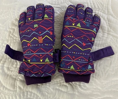 Galexia Zero Kids Size Large Pink Winter Gloves Waterproof Thinsulate Fleece - Image 1 of 4