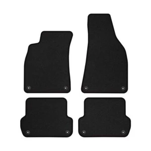 AU09-2 Juego Alfombrillas Velour Premium Mate Negro para Audi A4 B7 2004-2008 ta - Imagen 1 de 8