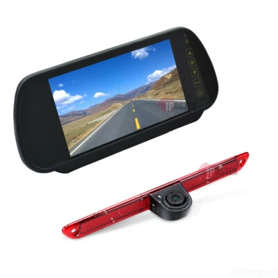 7" Mirror+IR Brake Light Rear View Backup Camera Kit for Mercedes Benz Sprinter - Image 1 of 4