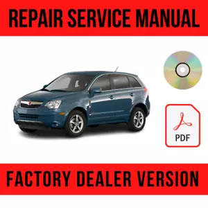 Saturn Vue 2008-2010 Factory Repair Manual - Picture 1 of 1
