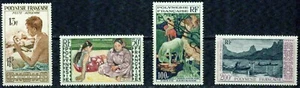 POLINESIA FRANCESA - 1958 - CORREOS AÉREOS - EN MUY BUEN ESTADO** - Imagen 1 de 1