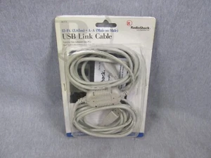 RADIO SHACK USB 12 FUSS LINK KABEL STECKER AUF STECKER NEU - Bild 1 von 2