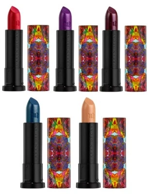 RARE! 5 Urban Decay Disney Alice In Wonderland Looking Glass Lipstick Set🪞🪄🎩 - Image 1 of 4