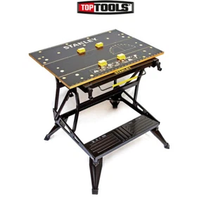 Stanley STST83800-1 Portable 2-in-1 Workbench & Vice with Vertical Clamp 250kg - Picture 1 of 6