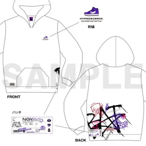 Hypnosis Mic Bad Ass Temple Nagoya Division Hoodie XL Size Unisex Cosplay - Picture 1 of 4