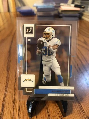 2022 Clearly Donruss Football #26 Austin Ekeler - Los Angeles Chargers - Image 1 of 2