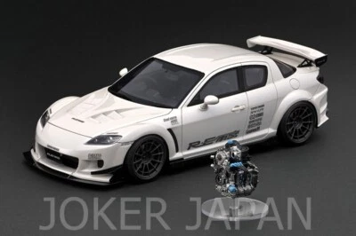 Accensione Modello IG3174 1/18 Mazda RX-8 (SE3P) RE Amemiya Pearl White con M... - Immagine 1 di 4