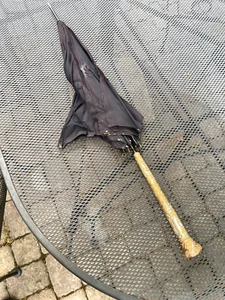 Victorian Gold Filled Mother Of Pearl Parasol Umbrella - Picture 1 of 10