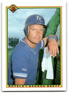 1990 Bowman George Brett Kansas City Royals #382