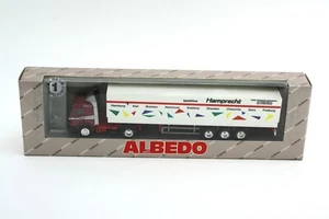 Albedo Mercedes LKW Sattelzug "Spedition Hamprecht" 1:87 / H0 OVP NOS 200250 - Picture 1 of 2
