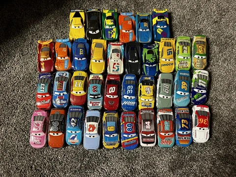 Lot of 36 Disney Pixar Cars Diecast Vehicles (Various Sizes/Themes/Types) Cover